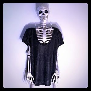 NWT Mossimo Black Blouse